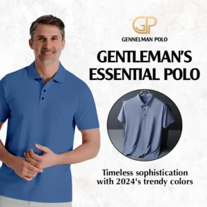 Gennelman Polo - Men Ice Silk Classic Polo