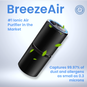 BreezeAir Plus - Aluminium Air Purifier