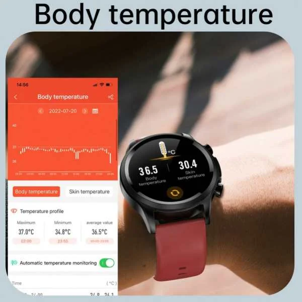 cardio track - Blood Glucose Test Smartwatch