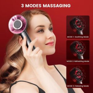 HaloBloom 3-in-1 Hair Growth Revival Wand with Red Light Therapy