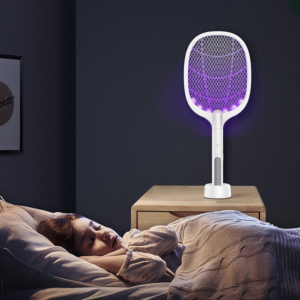 2-in-1 Electric Swatter & Night Mosquito Killing Lamp