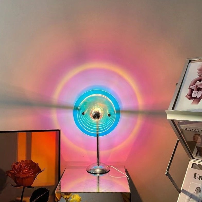 Bauhaus-inspired Retro Aura Lamp