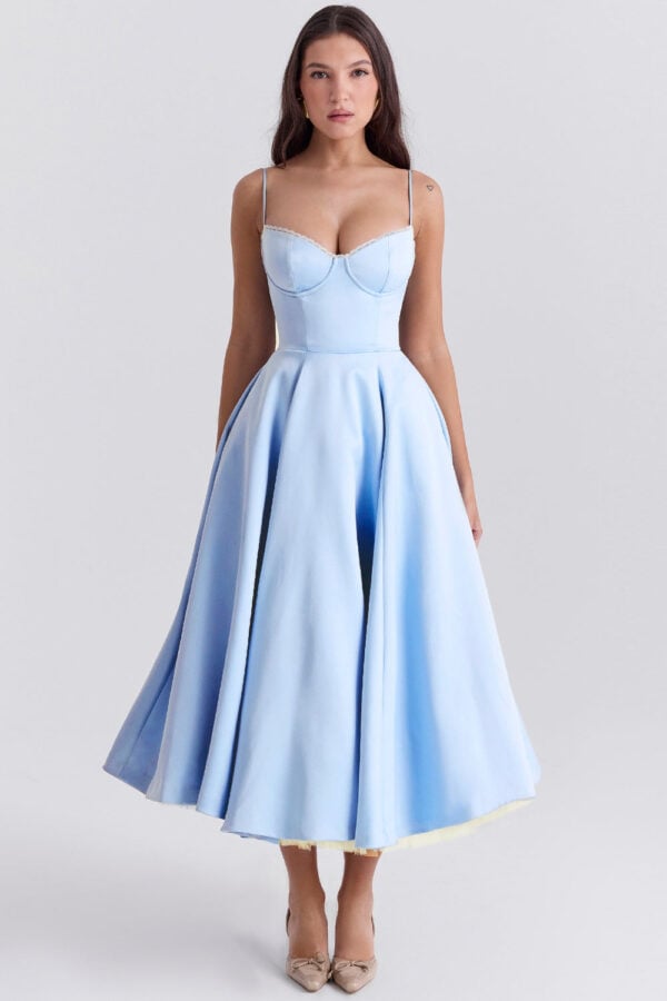 Cindi Tulle Midi Dress