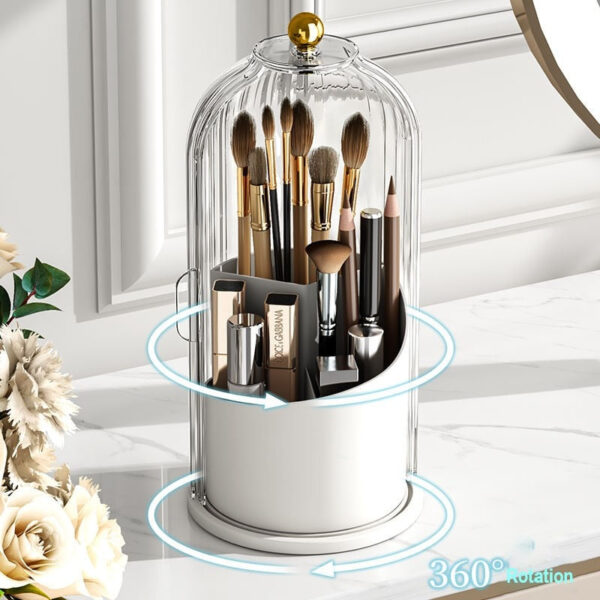 Elegant 360 Rotating Makeup Organizer