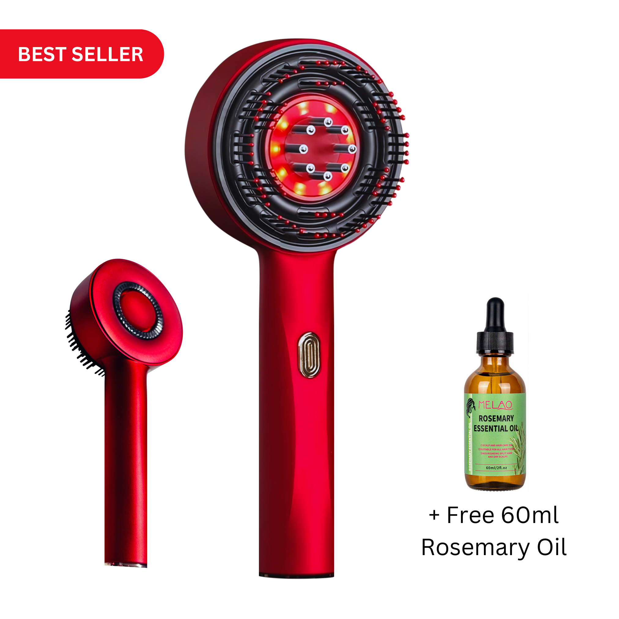 Red Light Scalp Massager 3 in 1