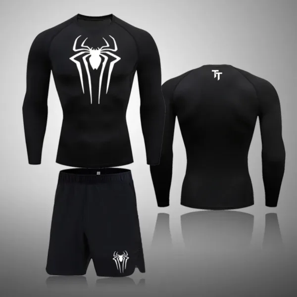 Spider Compression Shirt Long Sleeve