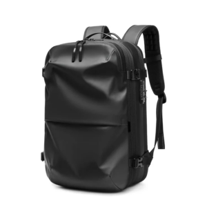 Water-Resistant Backpack With Vacuum Compression System