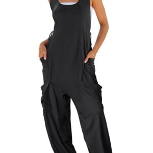 Women's Sleeveless Baggy Harem Jumpsuits