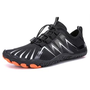 BareAura Nyrax: All-Terrain Grip Barefoot Shoes (Unisex)