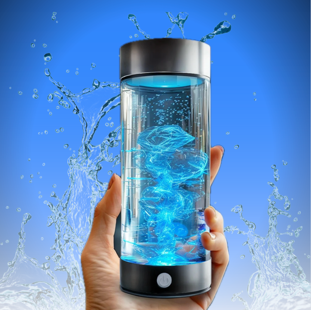 Hydrogen Water Bottle - Improve Brain Performance, Energy & Sleep Quality