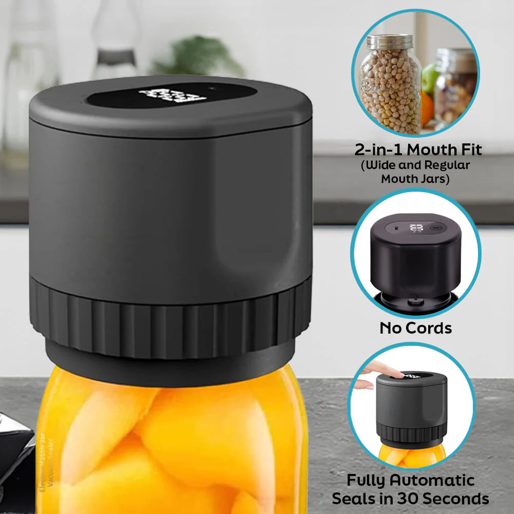 Jar Vacuum Sealer Kit