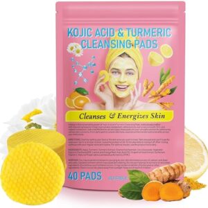 kojic acid turmeric pads