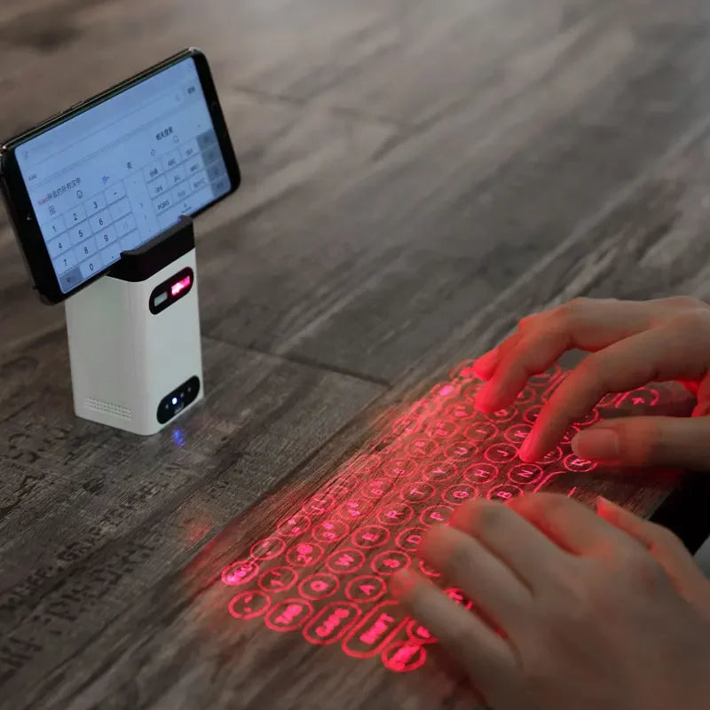 Laser Projection Keyboard