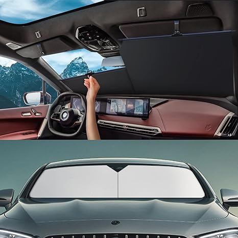 Last Day 49% OFF - Automatic retractable car sunshade