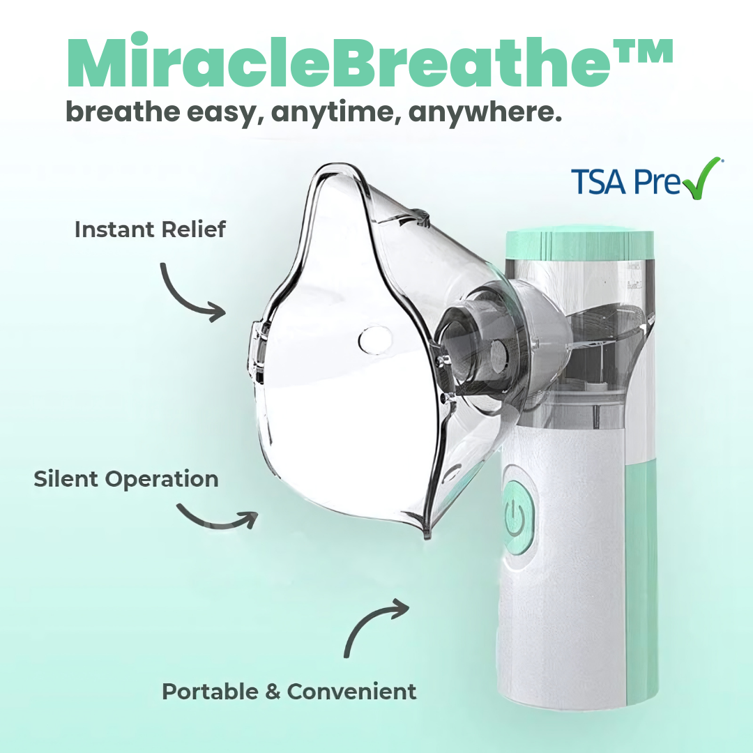 MiracleBreath Portable Nebulizer