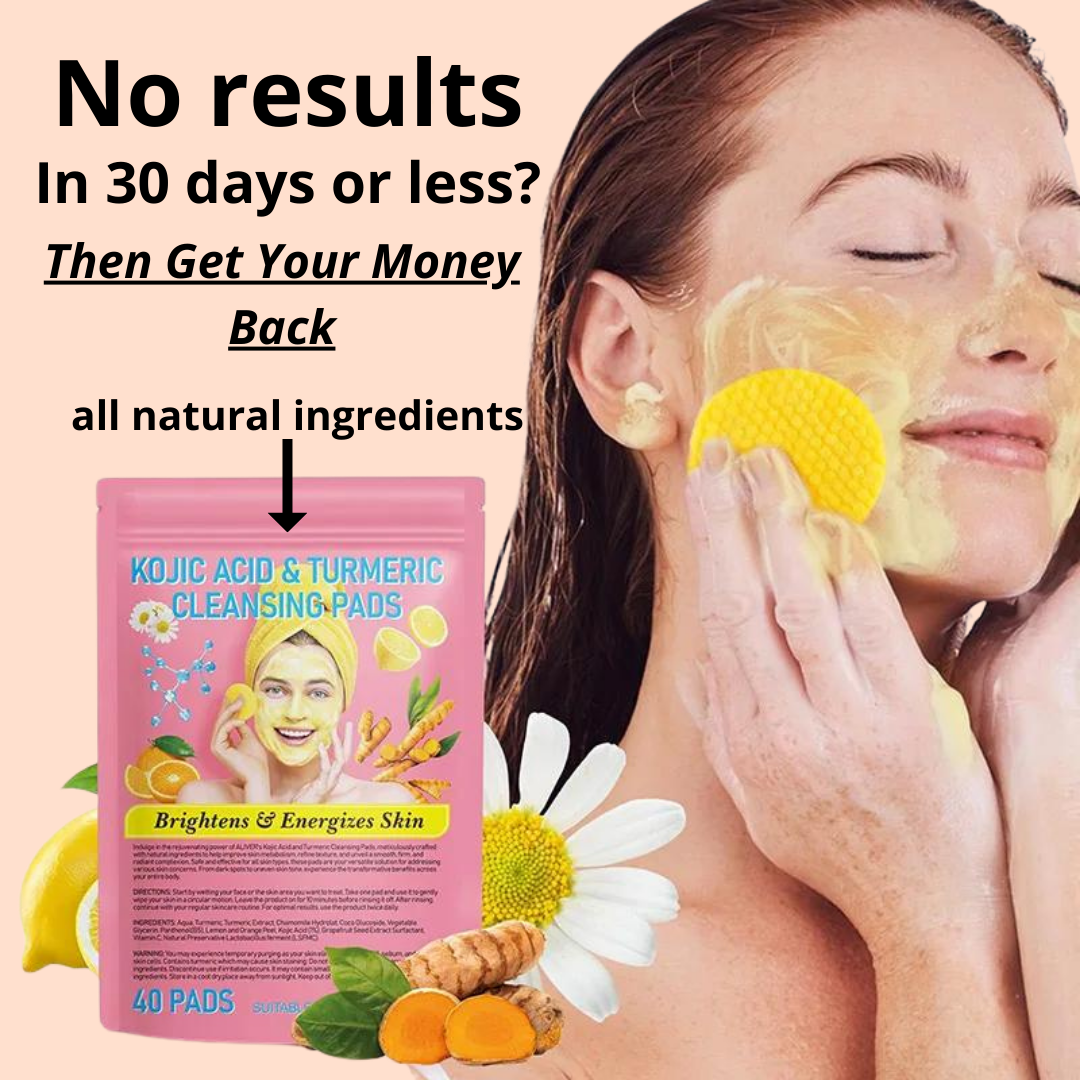 Turmeric Kojic Acid Cleansing Pads