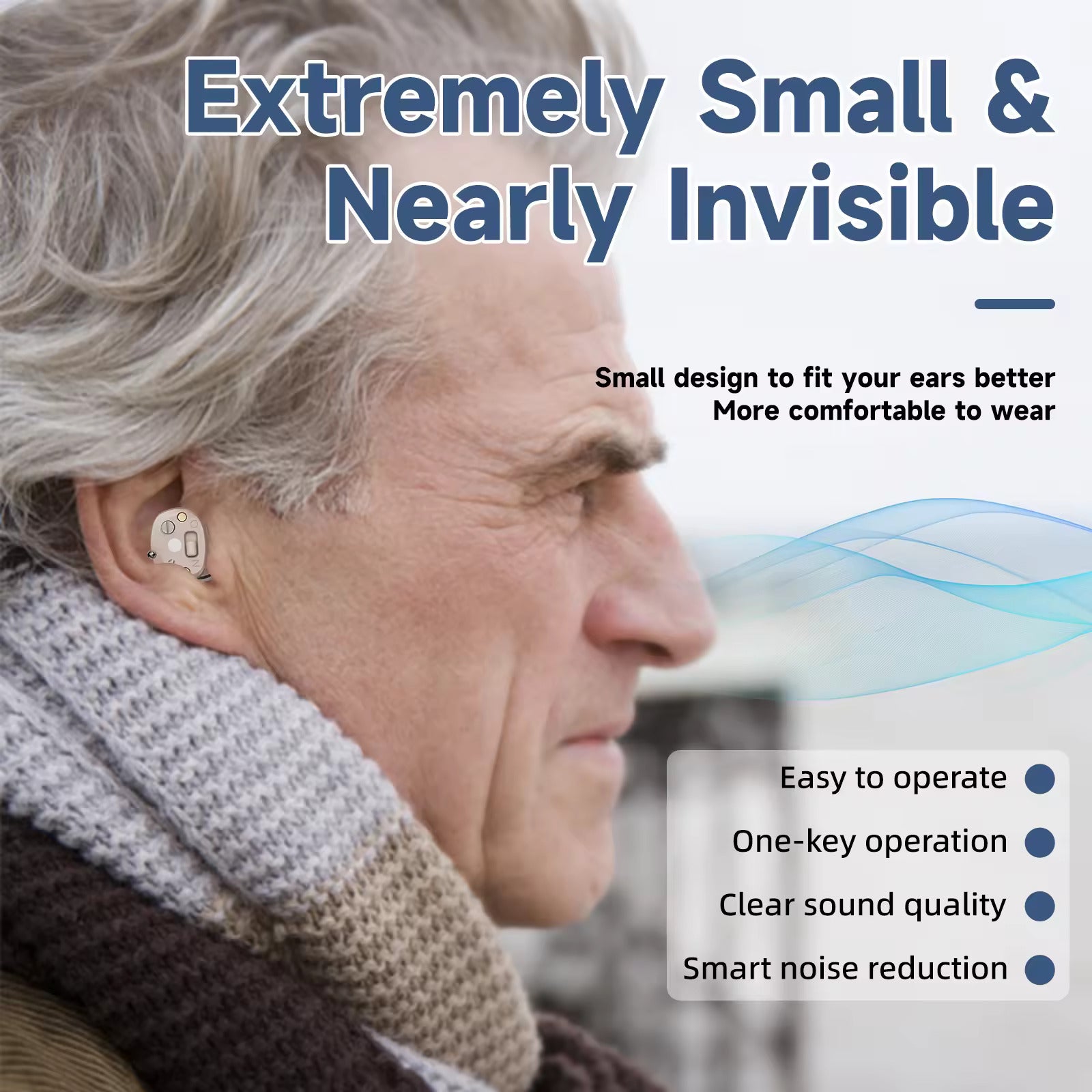 Wireless Rechargeable Hearing Aids