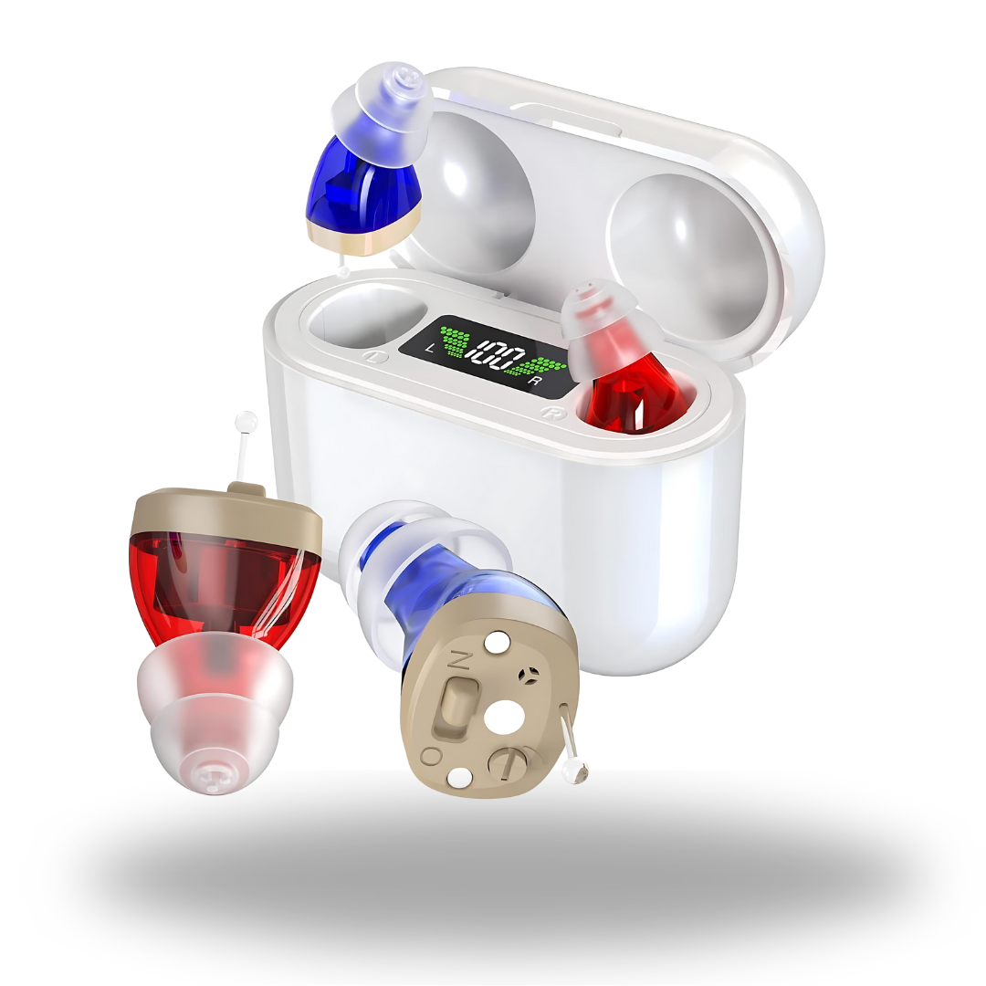 Wireless Rechargeable Hearing Aids