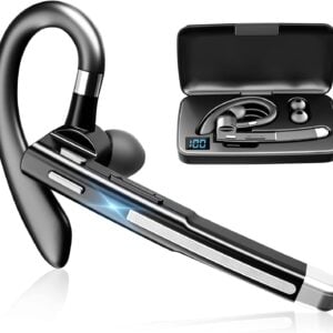 Dual Mic Wireless Bluetooth 5.1 Noise Cancelling Headset For Work