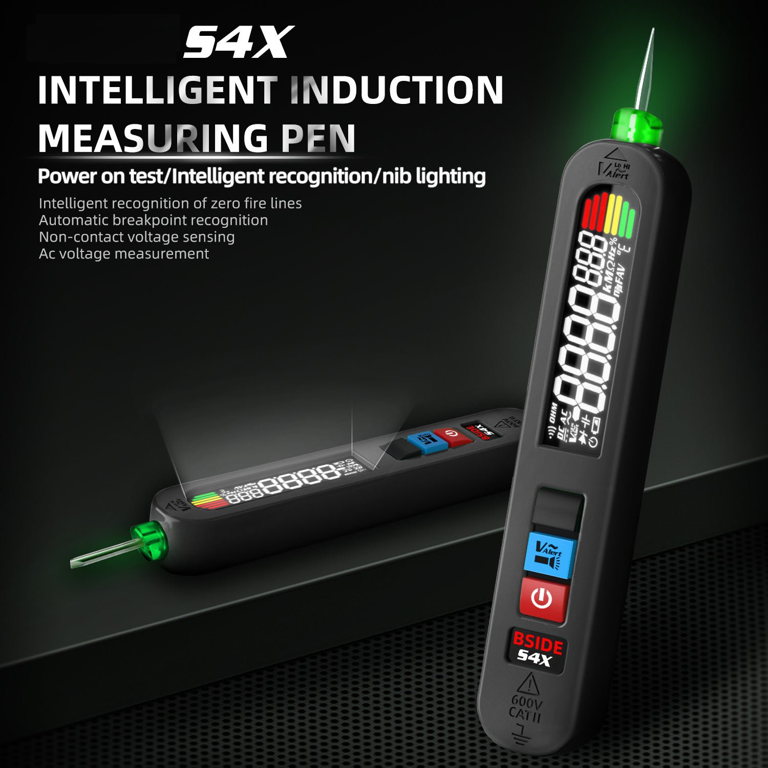 Smart Digital Multimeter Rechargeable Voltage Tester Pen