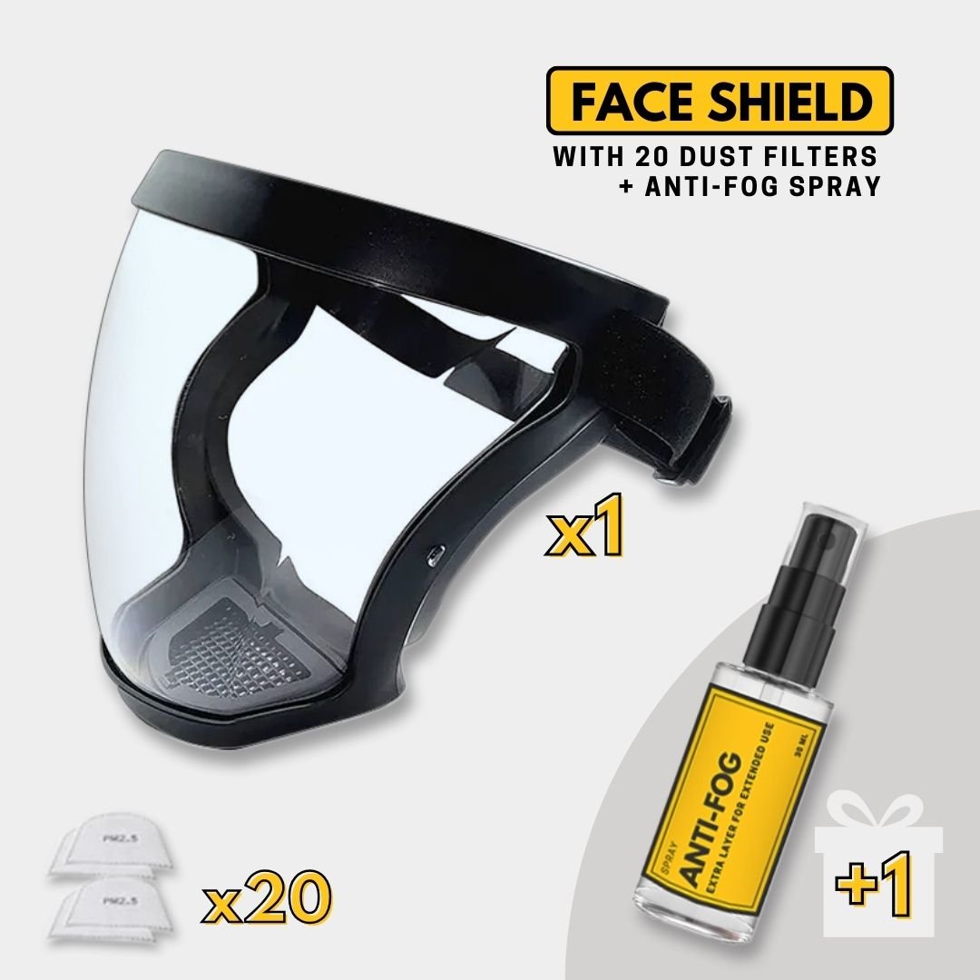 Tooltekt Anti-Dust & Fog-Free Face Shield