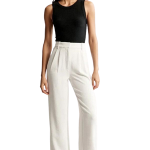 Wide Leg Tailored Pants