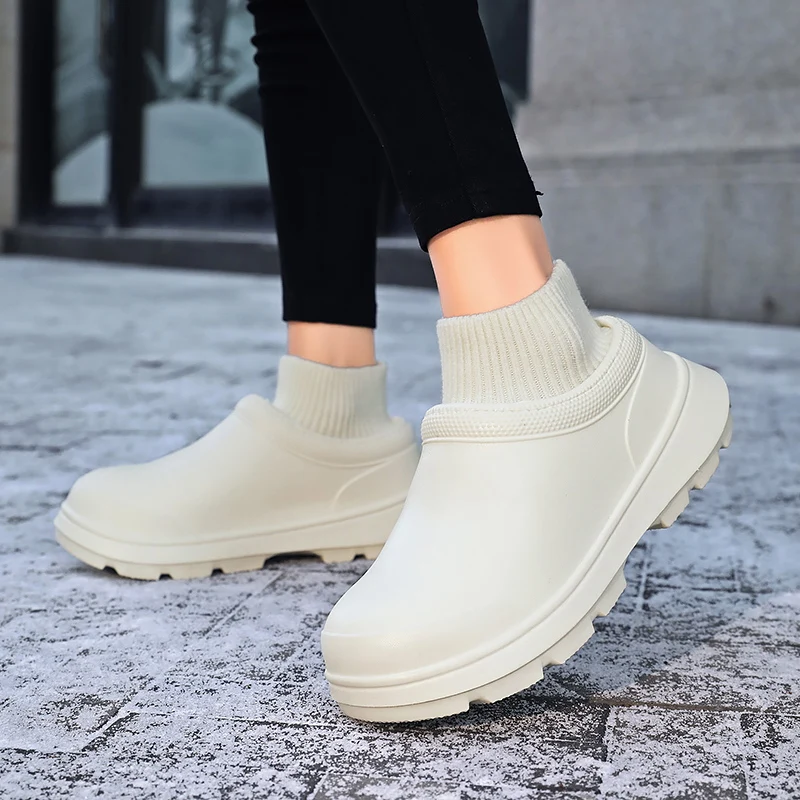 Cloudy Sock Clogs