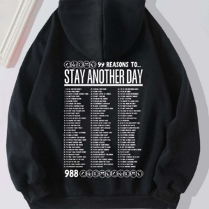 STAY ANOTHER DAY' UNISEX HOODIE