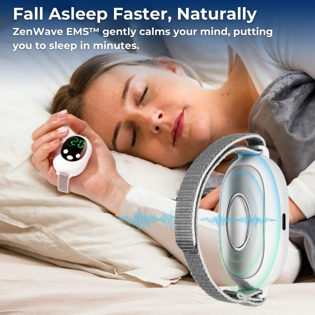 ZenWave EMS | The Natural Solution For Deep Sleep And Anxiety Relief